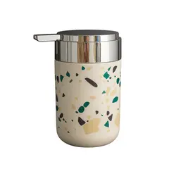 Liquid Soap Dispenser 13 cm Terrazzo