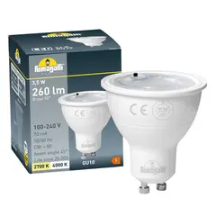 Lamp LED Fumagalli GU10 CCT LED 3.5W 2700 4000K