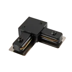 Соединитель New Light L образный черный WSO-53