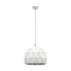 Подвес EGLO 97855 ROCCAFORTE E27 Ø400 белый