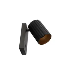 სპოტი New Light GU10 Ø70 h100 C7271 შავი ოქროსფერი