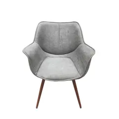 Chair grey JULIAN WALNUT 69x66x79.5 cm