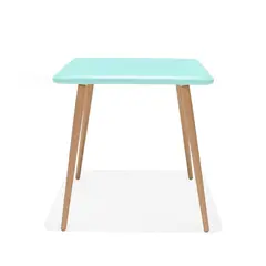 Table Nassau square 71.8x71.8x72 phosphorus