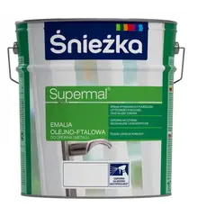 ემალი ზეთოვან-ფთალური Sniezka Supermal 5 ლ პრიალა თეთრი