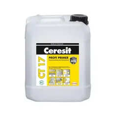 ღრმად შეღწევადი გრუნტი Ceresit CT17 5 ლ ყვითელი