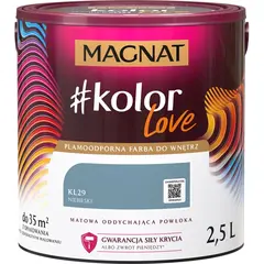 Interior paint Magnat Kolor Love 2.5 l KL29 light blue