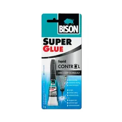 თხევადი სუპერ წებო Bison Super Glue Liquid 3 გ
