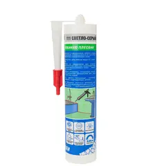 ჰერმეტიკი სილიკონის Mapei XS1 No 111 300 მლ ღია ნაცრისფერი