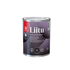 Decorative paint for boards Tikkurila 1 l black