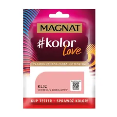 Interior paint test Magnat Kolor Love 25 ml KL32 thin bark