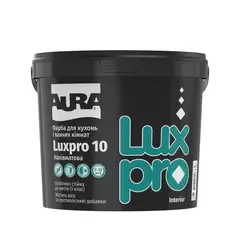 საღებავი სამზარეულოსა და აბაზანისთვის Eskaro Aura Luxpro 10 4.75 ლ ნახევრად გლუვი თეთრი