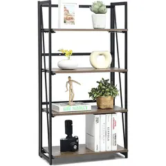Metal rack BLACK+BROWN 125x60x34 cm