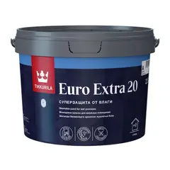 საღებავი ნესტიანი შენობებისთვის Tikkurila EURO EXTRA 20 C_New 2,5 ლ