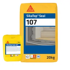 ჰიდროიზოლაცია ორკომპონენტიანი SikaTop Seal-107 კომპ. A 10 კგ + კომპ. B 20 კგ