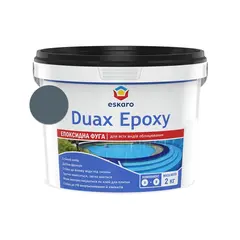 შემავსებელი ეპოქსიდური Eskaro Duax Epoxy N248 გრაფიტისფერი-ნაცრისფერი 2 კგ