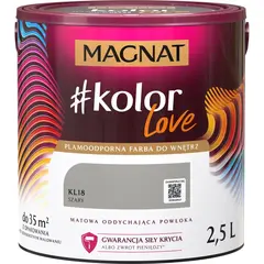 საღებავი ინტერიერის Magnat Kolor Love 2.5 ლ KL18 ნაცრისფერი საღებავი ინტერიერის Magnat Kolor Love 2.5 ლ KL18 ნაცრისფერი