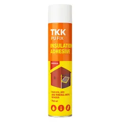 სითბოიზოლაციის წებო TKK PU FIX Insulation Adhesive 750 მლ