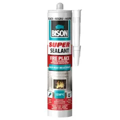 Glue-sealant fireproof Bison Fire Place Sealant 530 g
