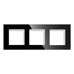 Frame Elegant Smart Home 3 glass black