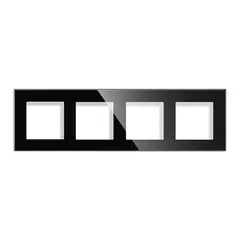 Frame Elegant Smart Home 4 glass black