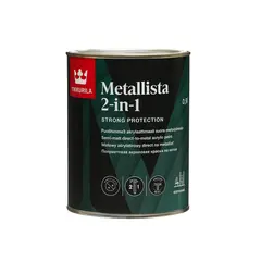 Paint for rusty surfaces 2-in-1 Tikkurila Metallista Base A 0.9 l