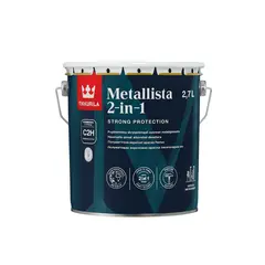 Paint for rusty surfaces 2-in-1 Tikkurila Metallista 2.7 l Base A