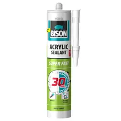 Acrylic Sealant Bison 6306980 300 ml white
