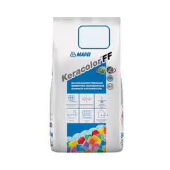 Затирка Mapei Keracolor FF 111 2 кг светло-серая