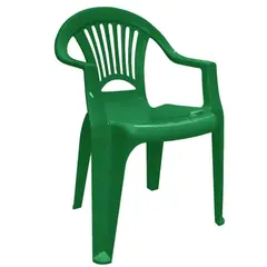 Plastic chair Aleana 56x57.5x77.5 mm green
