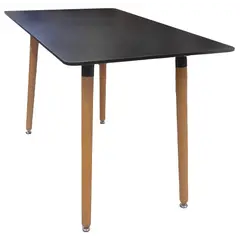 Kitchen table 824 120x70 cm black