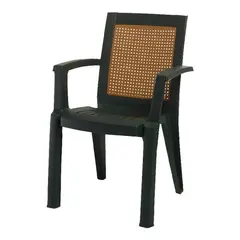 Armchair monoblock MIMOZA Dark green