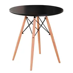 Kitchen table 822 80 cm black