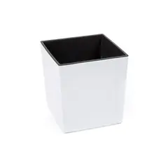 ქოთანი ყვავილის Lamela JUKA planter white 40x40 სმ