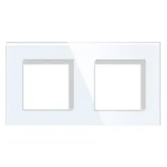 Frame Elegant Smart Home 2 glass white