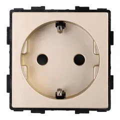 როზეტი Socket Style 16A ოქროსფერი