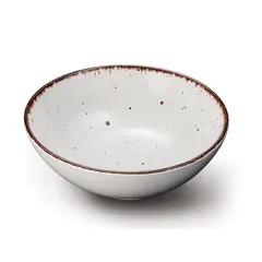 Deep plate Nature Look 413915 dark white 18,5cm