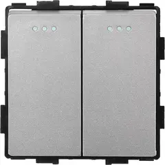 Switch without frame Socket Style 2 grey