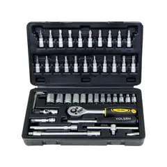 ნაკრები ქანჩის გასაღების TOLSEN 15138 46 ც