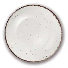 Dinner plate Nature Look 413932 dark white 26,5cm