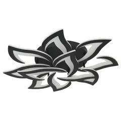 Люстра Bella Mita 168W 5103-8+4 BK черный