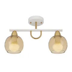 Люстра Bella Mita 2 E27 6280-2 WH+FG белый золото