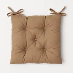 ბალიში სკამის Runo 40x40 სმ ღია ყავისფერი