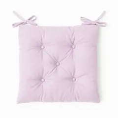 ბალიში სკამის Runo 40x40 სმ ღია იისფერი