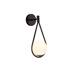 Wall lamp Pendent E27 1 black white 9914 BK+WH