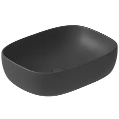 დასადგამი ხელსაბანი GALASSIA Dream matt black 50x38 სმ