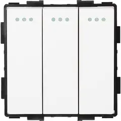 Switch without frame Socket Style 3 white