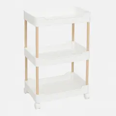 თარო სამზარეულო/აბაზანა  3 დონე  Sev Plastik თეთრი