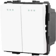 Switch Socket Style 2 2G-2W white