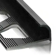 პროფილი ალუმინის ფილისთვის 15 მმ/2.7 მ შავი