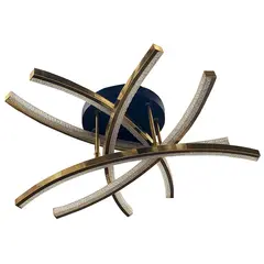 Люстра Bella Mita C9077-5 BK+FG черный золото